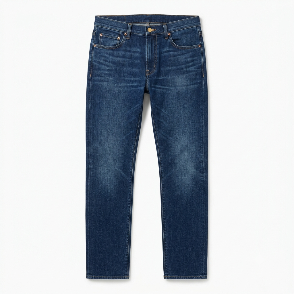 Premium British Tailored Dark Wash Jeans