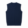 Premium Piqué Cotton Sleeveless Sweater